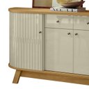 Ver imagem 5 de Balcão Buffet Sala de Jantar 183cm Mônica Z10 Cumaru/opala - Mpozenato
