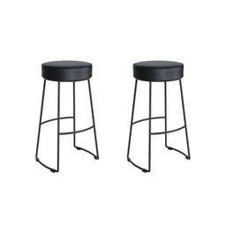 Conjunto 2 Banquetas Nice em Aço Industrial Yescasa - 2