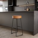 Ver imagem 1 de Kit 2 Banquetas Altas Nice Aço Industrial Yescasa