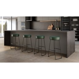 Conjunto 2 Banquetas Nice em Aço Industrial Yescasa - 3