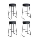 Ver imagem 2 de Kit 4 Banquetas Altas Nice Aço Industrial Yescasa