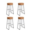 Ver imagem 2 de Kit 4 Banquetas Altas Nice Aço Industrial Yescasa