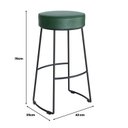 Ver imagem 3 de Kit 4 Banquetas Altas Nice Aço Industrial Yescasa