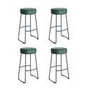 Ver imagem 2 de Kit 4 Banquetas Altas Nice Aço Industrial Yescasa