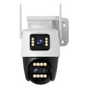 Ver imagem 1 de Câmera de Segurança Satellite a-CAM8012D 9MP Wi-Fi Visão Noturna Detecção de Movimento Branco