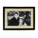 Ver imagem 1 de Porta Retrato Prateado e Preto