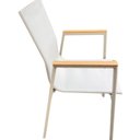 Ver imagem 5 de Cadeira em Aluminio e Assento em Tela para Área Externa Angra