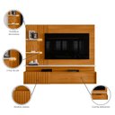 Ver imagem 5 de Painel para TV até 65 Polegadas LED Ripado 2 Portas Atena