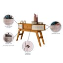 Ver imagem 6 de Aparador para Sala de Estar 2 portas Flexíveis em MDF Curvo 1 Gaveta Estoril