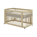 Ver imagem 4 de Berço Evolutivo de Madeira 2 em 1 Carvalho Malva Quater