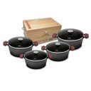 Ver imagem 7 de Conjunto de Caçarolas Ferro Fundido com Frigideira Tvt 4 Pçs Mta 8382