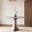 Ver imagem 3 de Mesa Redonda Flex 90cm MDF 4 Lugares Byhouse