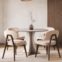 Ver imagem 2 de Mesa Redonda Flex 90cm MDF 4 Lugares Byhouse