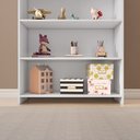 Ver imagem 5 de Estante Infantil Casinha MDF/Madeira 4 Prateleiras Casatema MadeiraOriginals Branco/Marrom
