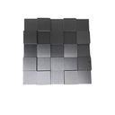 Ver imagem 1 de Painel Acústico Tabuleiro 50 X 50 Cm - Mdf e Espuma - Preto