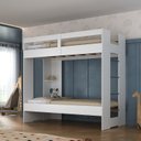 Ver imagem 1 de Beliche Juvenil Savana 1 Prateleira Espresso Móveis