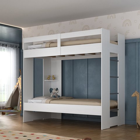 Beliche Juvenil Savana 1 Prateleira Espresso Móveis