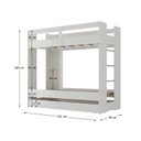 Ver imagem 2 de Treliche Solteiro Nassau 1 Prateleira Espresso Móveis