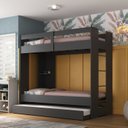 Ver imagem 1 de Treliche Solteiro Nassau 1 Prateleira Espresso Móveis