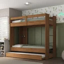 Ver imagem 1 de Treliche Solteiro Nassau 1 Prateleira Espresso Móveis