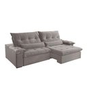 Ver imagem 5 de Sofá Nivus Veludo 2 Módulos 90cm B25cm Meu Sofá Online B026 Veludo Prata