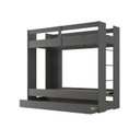 Ver imagem 5 de Treliche Juvenil Nassau 1 Prateleira Grafite Espresso Móveis