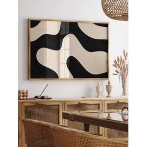 Quadro Decorativo Curvas Minimalista