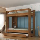 Ver imagem 1 de Treliche Juvenil Nassau 1 Prateleira Espresso Móveis