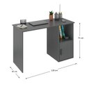 Ver imagem 2 de Escrivaninha Mesa Escritório Victoria 120 com 1 Porta Espresso Móveis