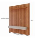 Ver imagem 4 de Painel para TV até 70 Polegadas Maragogi 1 Porta 2 Gavetas 100% MDF Cinamomo/Off White - Permobili