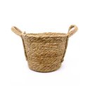 Ver imagem 1 de Cesto de Fibra Natural Seagrass 20x27x27 cm - D’Rossi