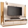 Estante Home Theater Montane Off White Cinamomo - HB Móveis - 2