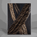 Ver imagem 1 de Quadro Decorativo Rustic Rope Relevo