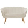 Namoradeira Sofa Petala Suede - 1