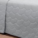 Ver imagem 2 de Kit Cobre Leito Buettner Liso Casal Sonata Cinza