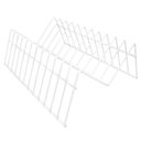 Ver imagem 5 de Kit 2 Escorredor Organizador Vertical para 12 Pratos Arm:Branco