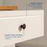 Conjunto Home Office 1 Mesa 150cm 3 Gavetas 1 Estante para Livros Ananda CabeCasa MadeiraMadeira - 8