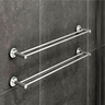 Toalheiro Duplo para Banheiro Alto Brilho Atenas Grego Metal 65cm - 3