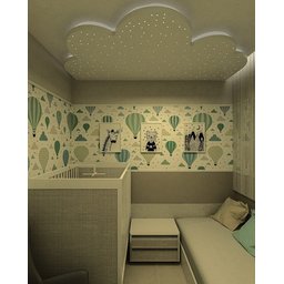 Kit Fibra Ótica Estrelado Branco 600 Pontos Teto Iluminação - 6