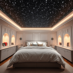 Kit Fibra Ótica Estrelado Branco 600 Pontos Teto Iluminação - 7