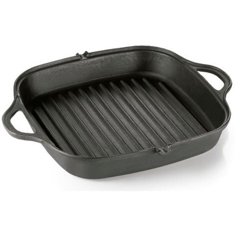 Frigideira Grill 26x26x4,5cm 1,8l Ferro Panela Mineira