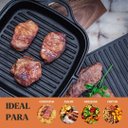 Ver imagem 3 de Frigideira Grill 26x26x4,5cm 1,8l Ferro Panela Mineira
