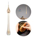 Ver imagem 1 de Pendente Gota Cristal Bolhas Luminária Lavabo Cabeceira Led Equipe Original 30cm