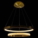Ver imagem 3 de Lustre Pendente Bella Oca 2 Arcos 60 e 40cm 54W Gd002 St1877