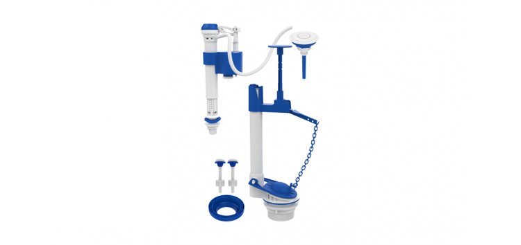 Kit Completo Blukit para Caixa Acoplada com Acionador Superior