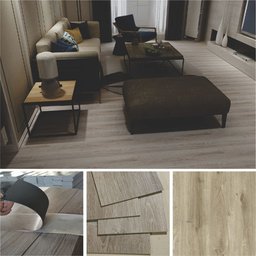 Piso Vinilico Autocolante Madeira Caixa 1m2 - Imitação Madeira - 5