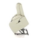 Ver imagem 5 de Poltrona do Papai Reclinável Massagem e Aquecimento 150° 2 Porta Copos Mark Pu Bege G31