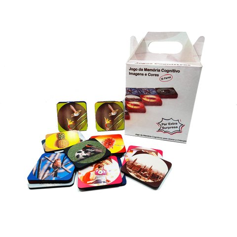 Kit Especial Jogos Cognitivos para idosos e Crianças - CogniBox 2