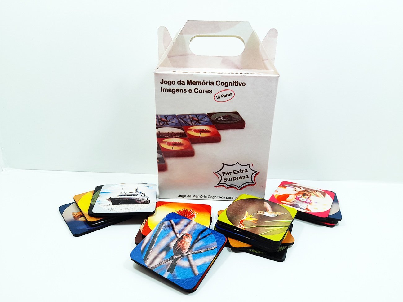 Kit Especial Jogos Cognitivos para idosos e Crianças - CogniBox 2 - 3