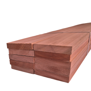 6 Ripas Sarrafos de Eucalipto 2x10x50cm Aplainado Artesanato